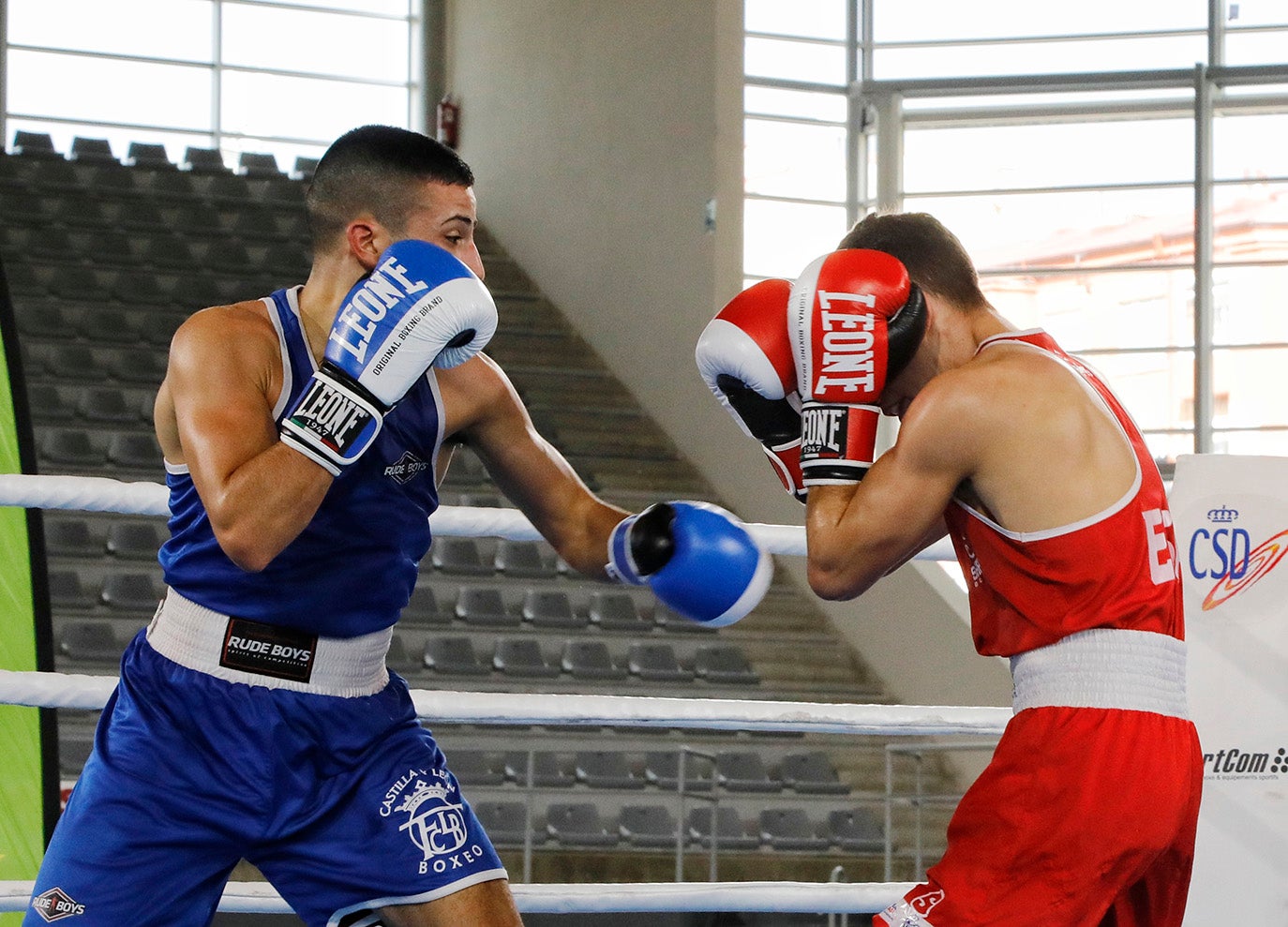 Palencia disfruta del boxeo olímpico.
