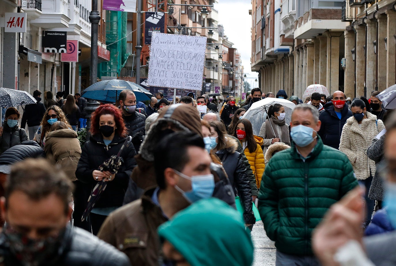 La hosteleria palentina pide a los Reyes Magos poder trabajar.