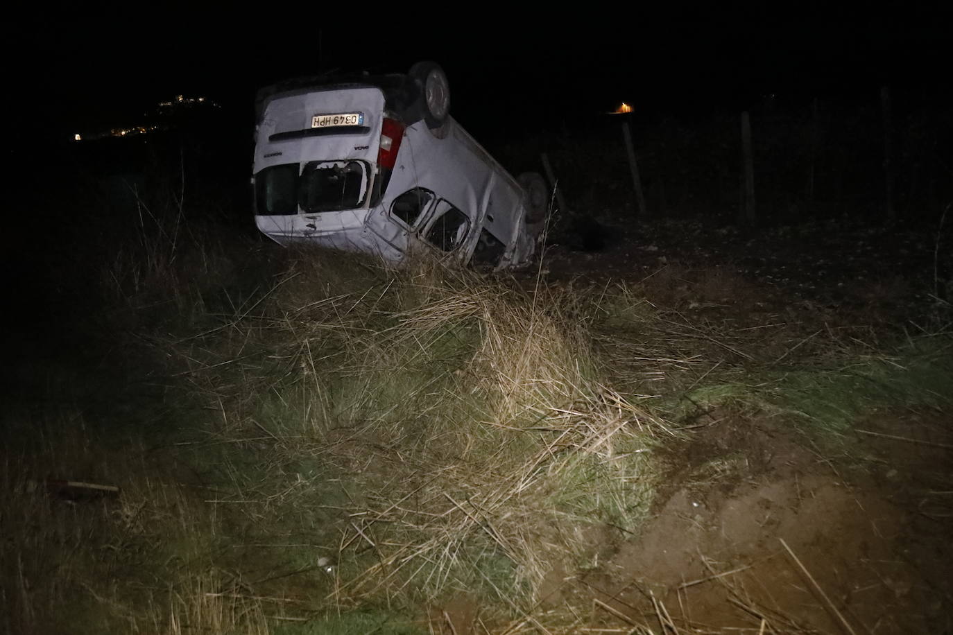 Fotos: Accidente en Aldeayuso