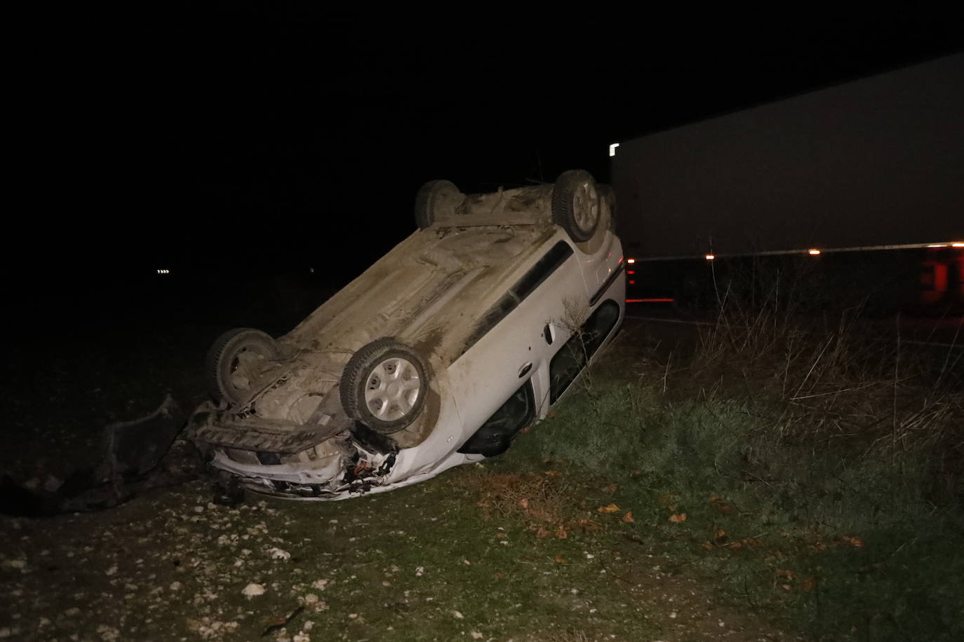 Fotos: Accidente en Aldeayuso