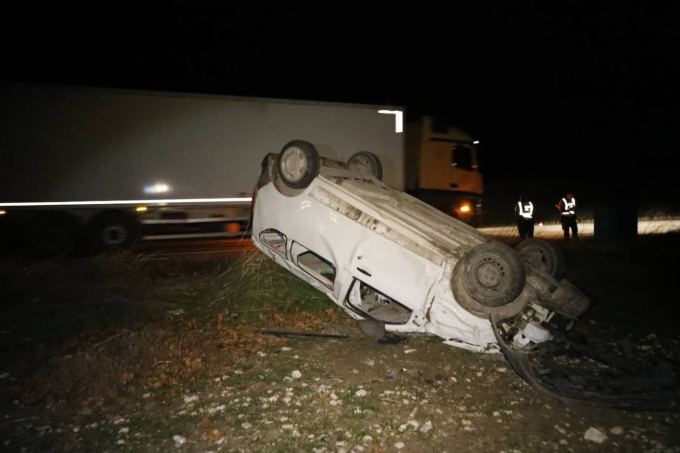 Fotos: Accidente en Aldeayuso