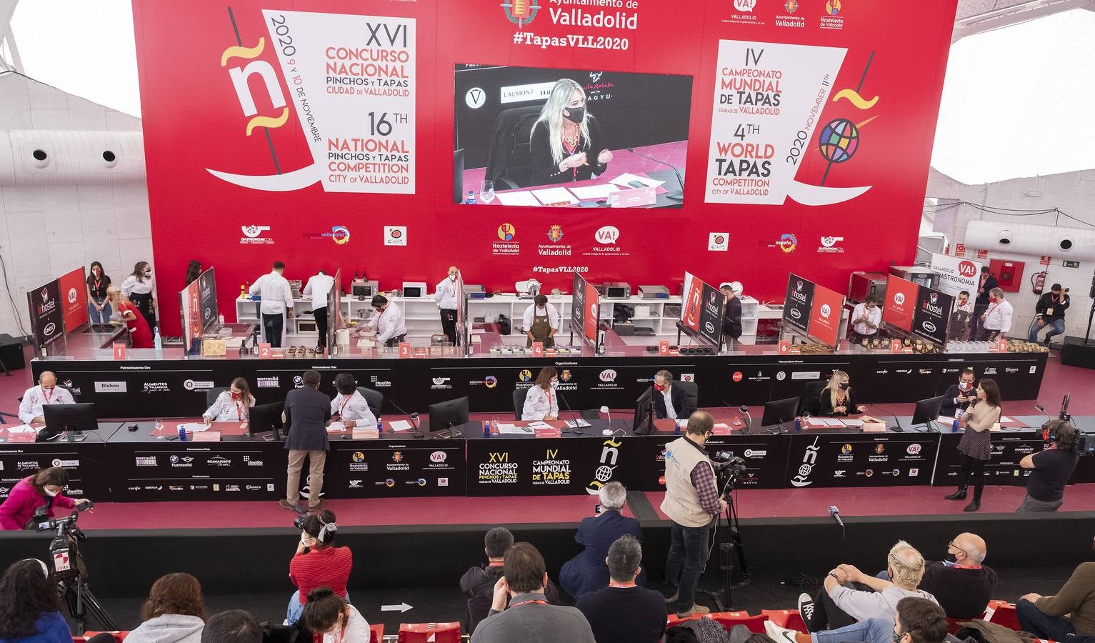 Fotos: Segunda jornada en el XVI Concurso Nacional de Pinchos Ciudad de Valladolid