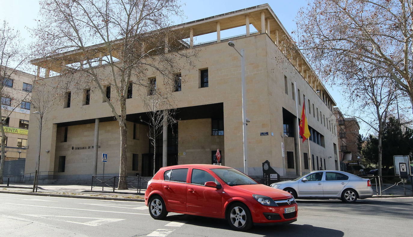 Comisaría de la Policía Nacional en Segovia.