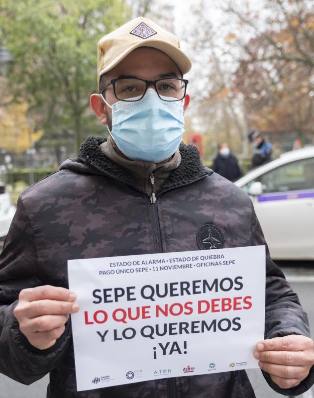 Fotos: Protesta del sector del ocio nocturno en Valladolid