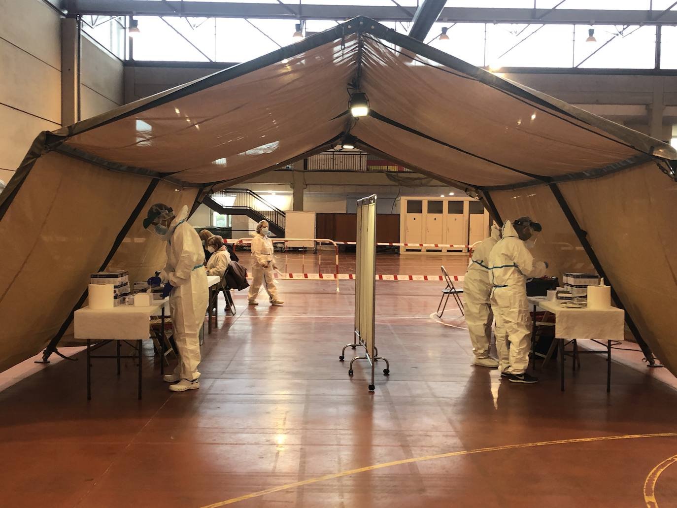 Fotos: Gran respuesta de los arandinos al cribado masivo con test de antígenos