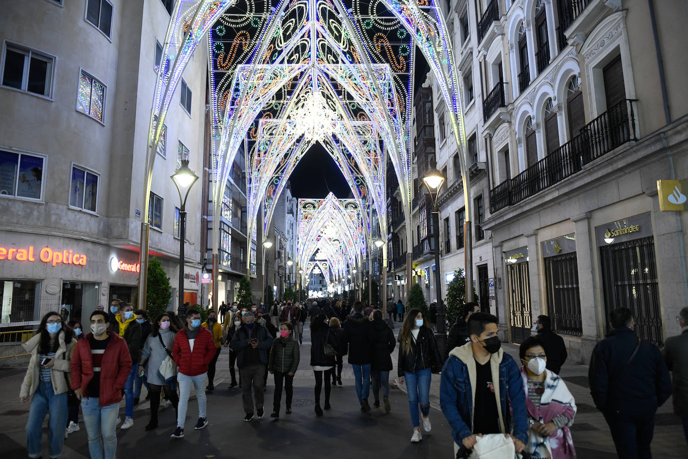 Fotos: Aglomeraciones en el centro de Valladolid durante la tarde del domingo