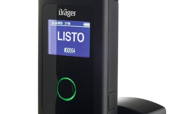 Alcoholímetro Dräger 