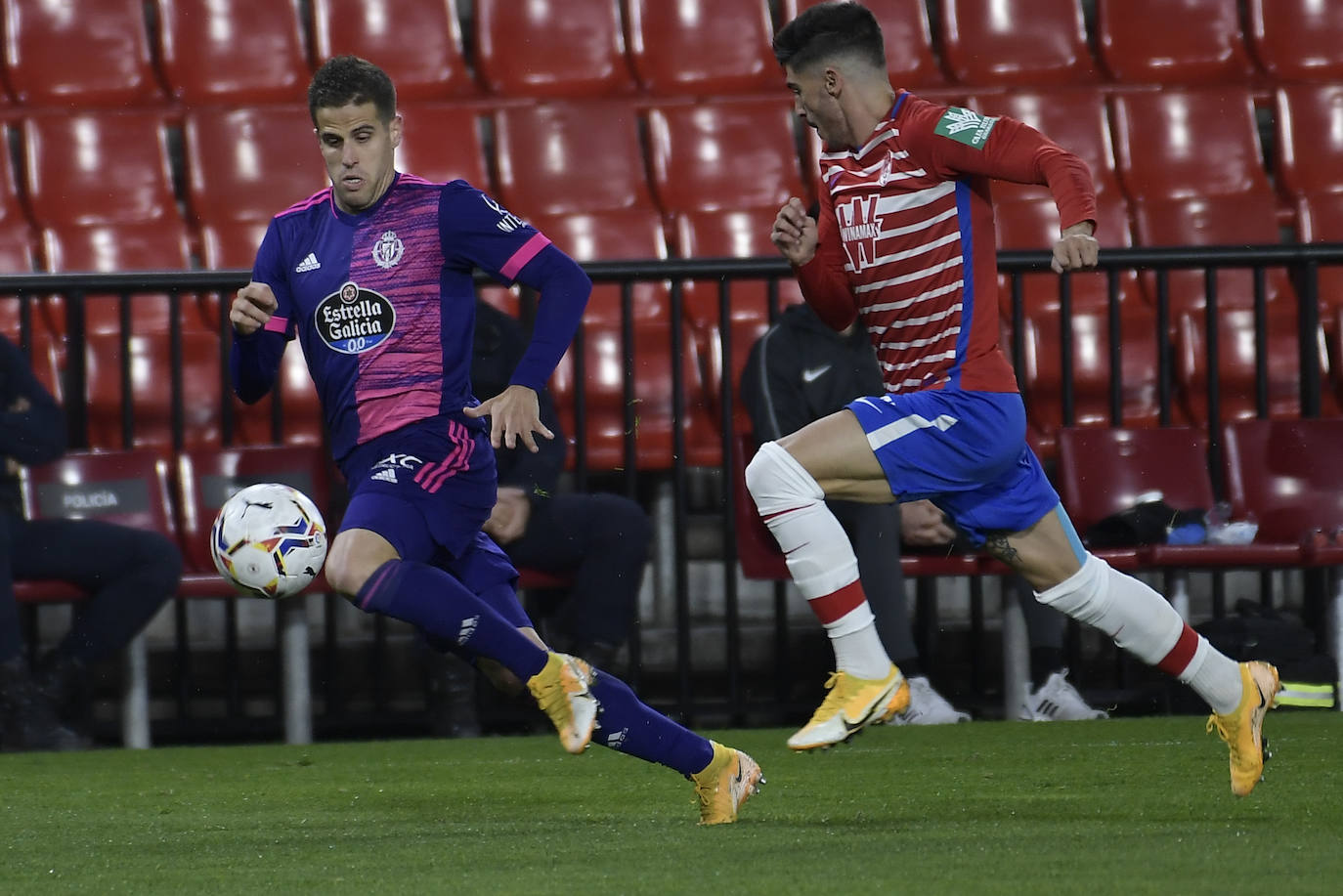 Segunda victoria consecutiva del Pucela que abandona los puestos de descenso. 