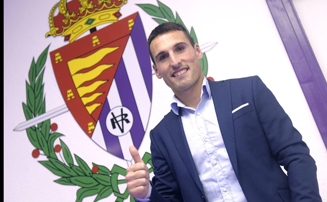 Fede San Emeterio, tras su presentación en 2019.