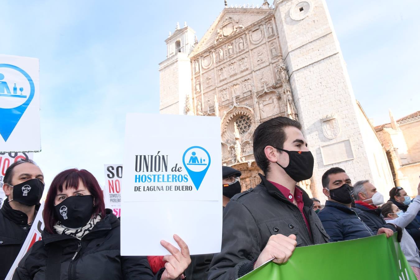 Fotos: Manifestación en Valladolid de todos los sectores afectados por la crisis de la pandemia