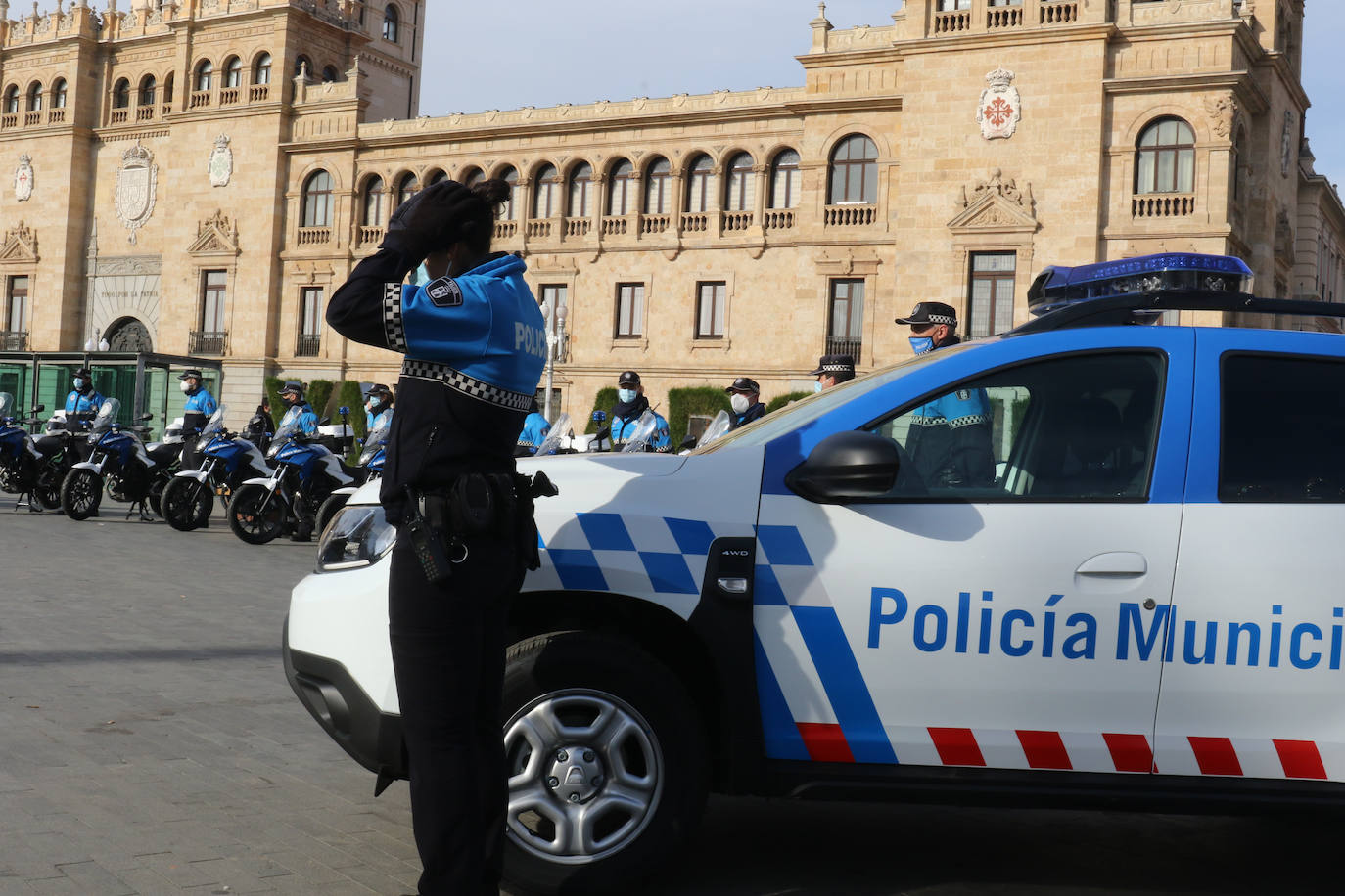 Fotos: Presentación de los nuevos vehículos de la Policía Municipal de Valladolid