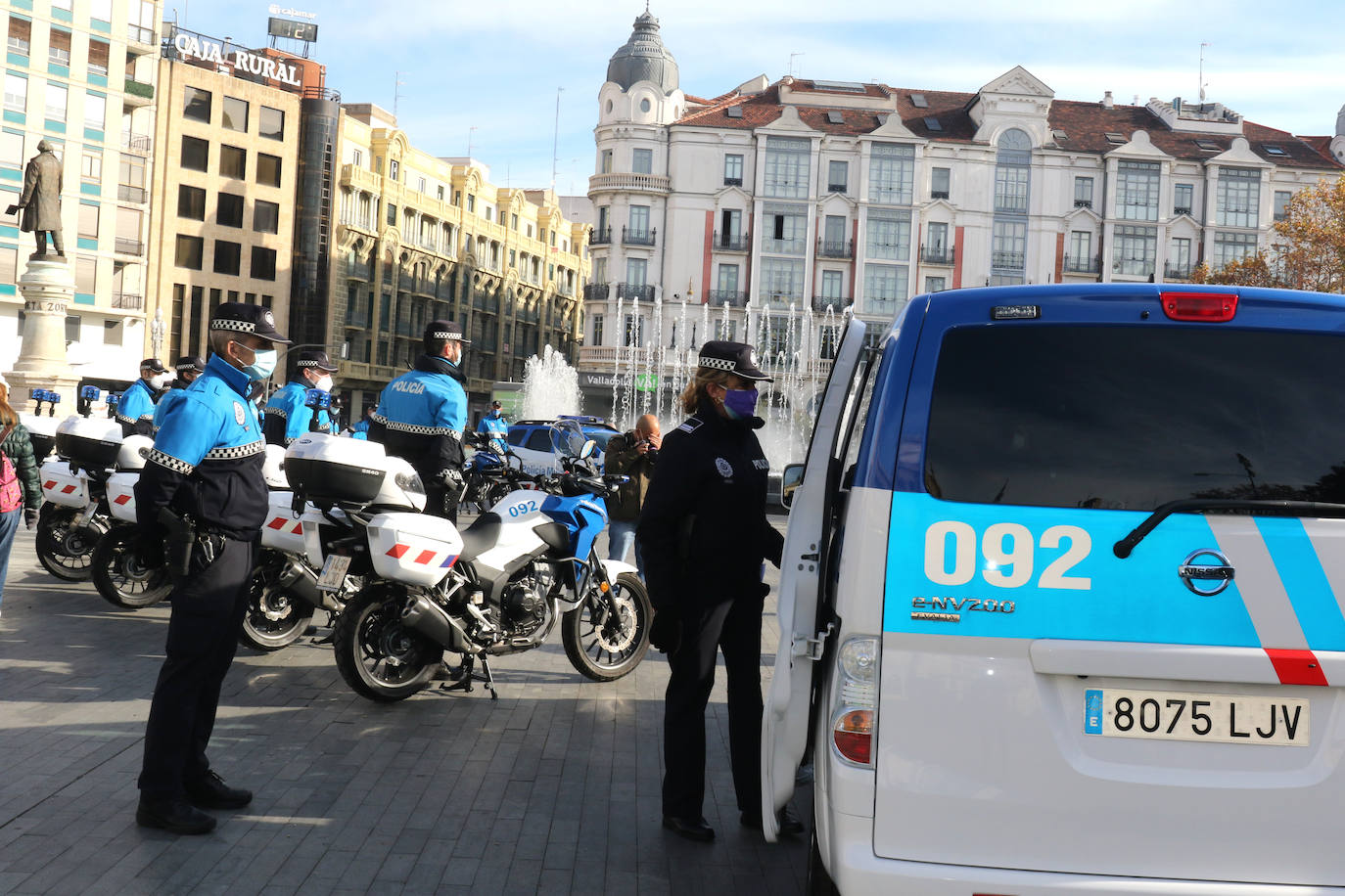 Fotos: Presentación de los nuevos vehículos de la Policía Municipal de Valladolid