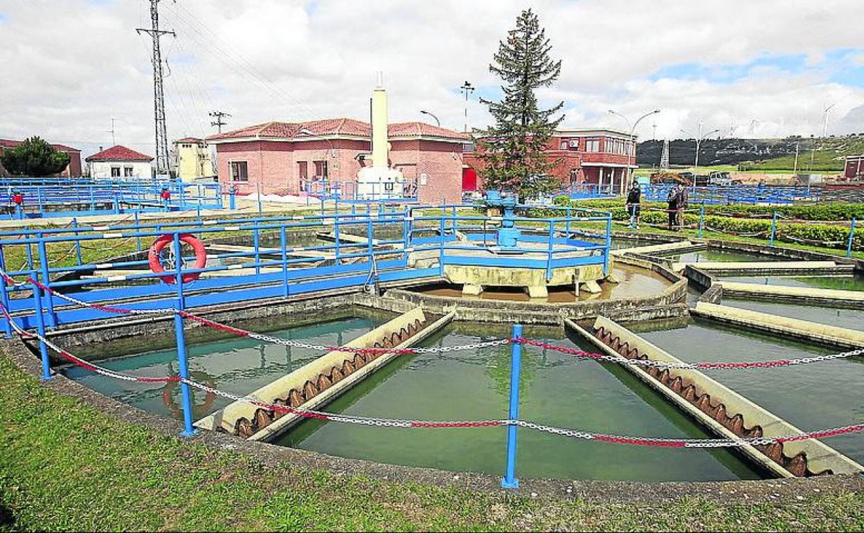 Estación potabilizadora de Palencia. 