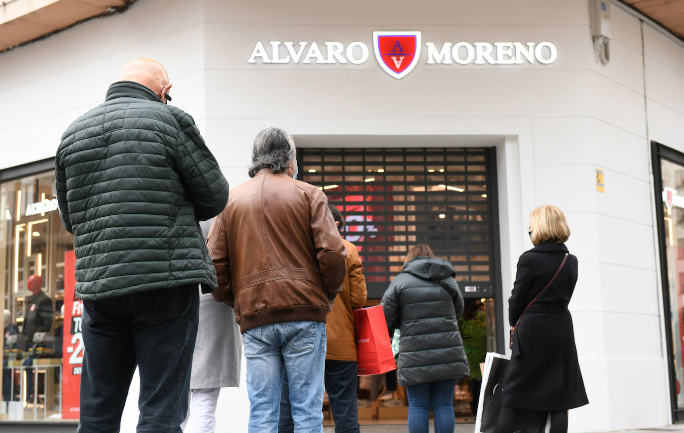 De compras por Valladolid. 