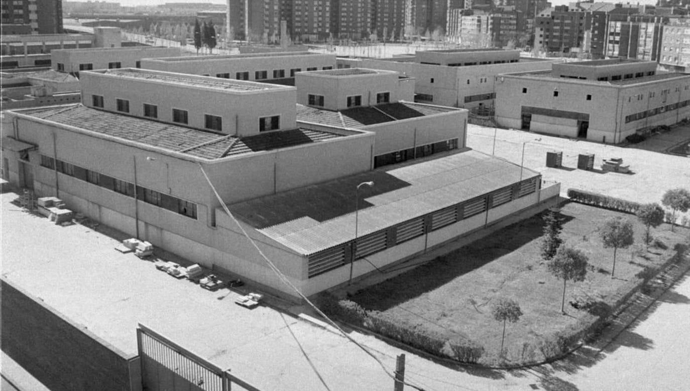 Panorámica del antiguo matadero de Valladolid en el año 1997.