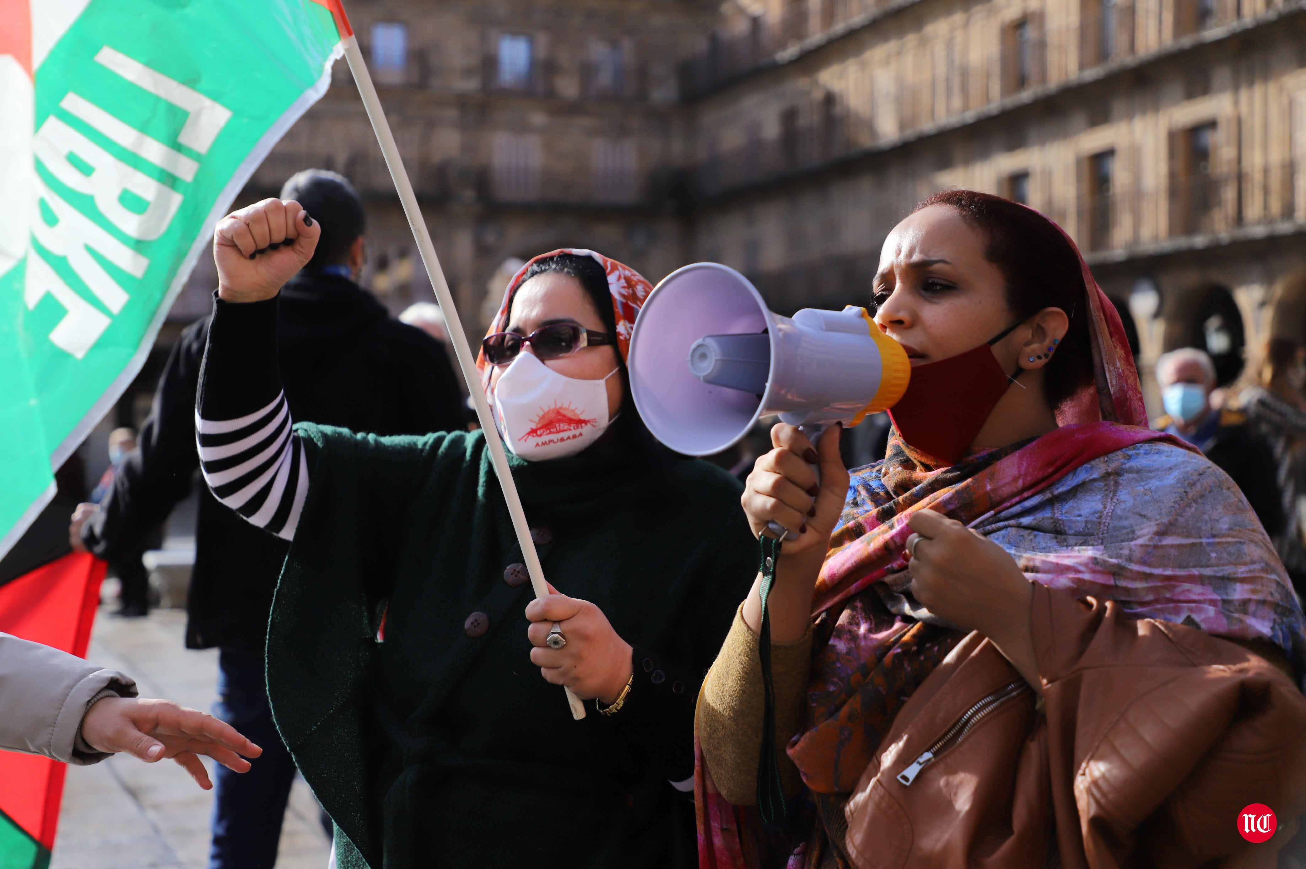Fotos: Salamanca con el Sahara