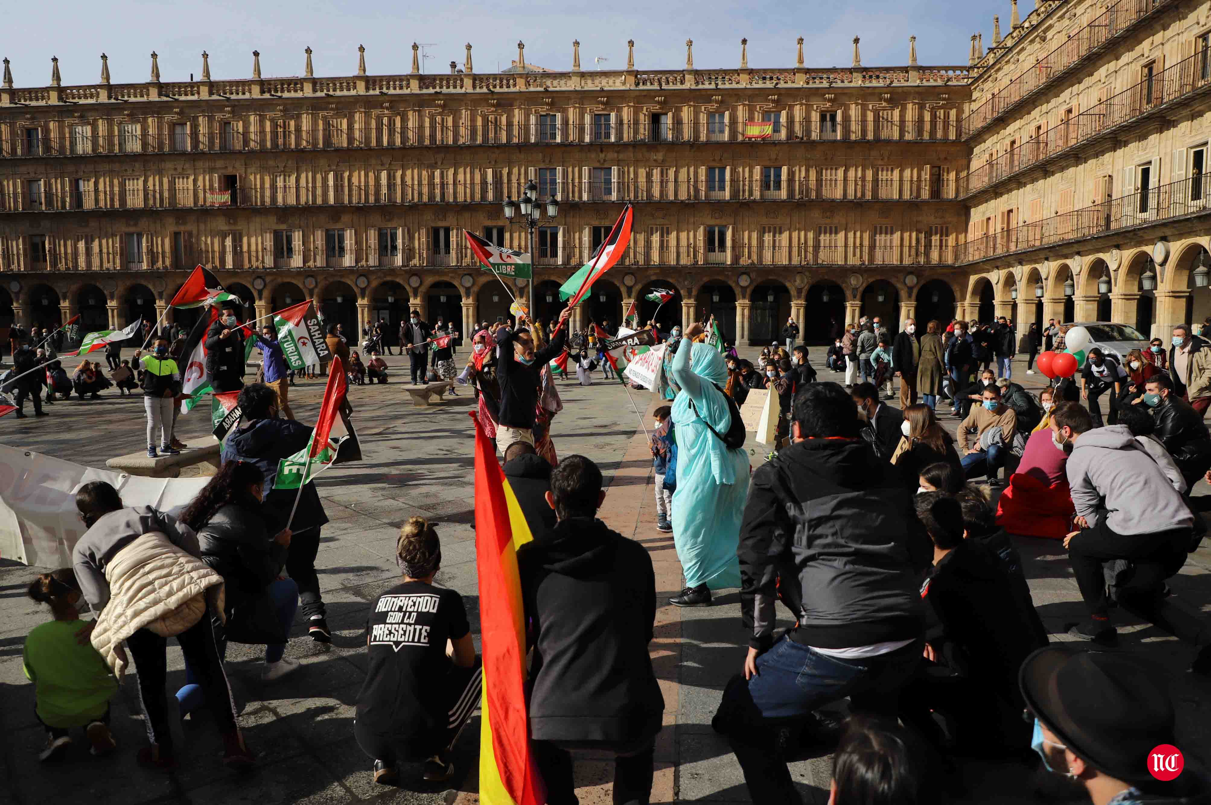 Fotos: Salamanca con el Sahara