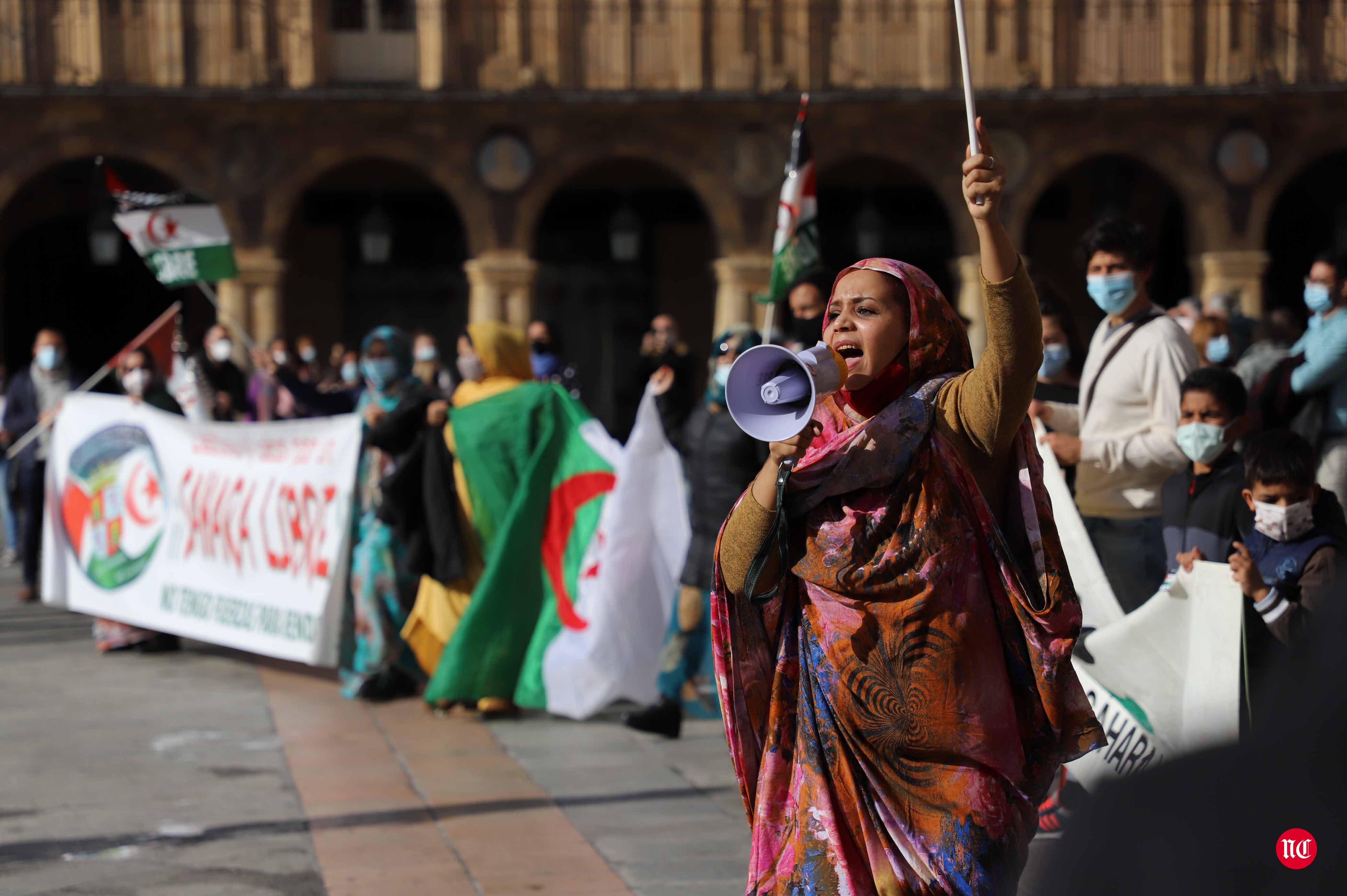 Fotos: Salamanca con el Sahara