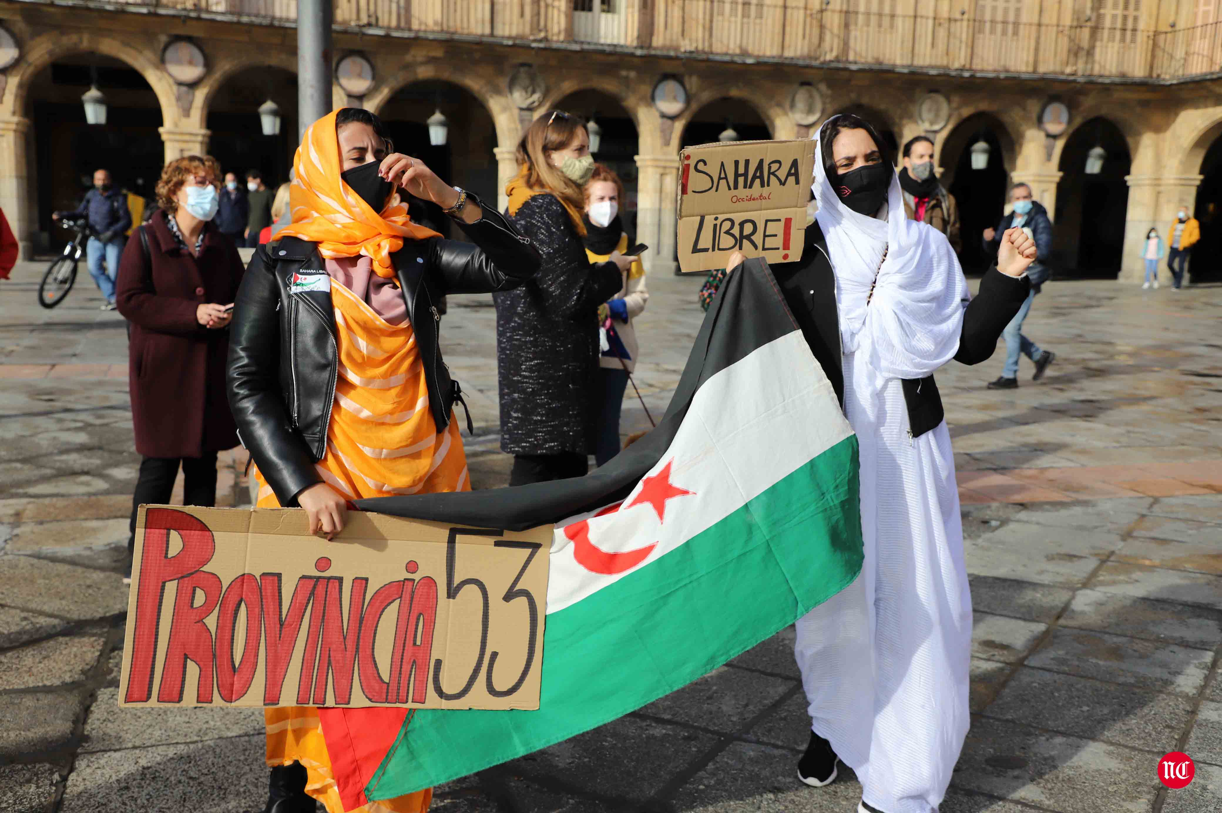 Fotos: Salamanca con el Sahara
