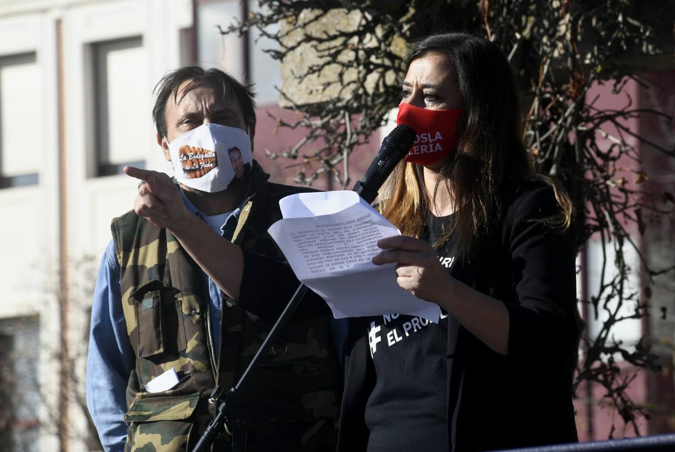 Fotos: Manifestación de los hosteleros en Valladolid