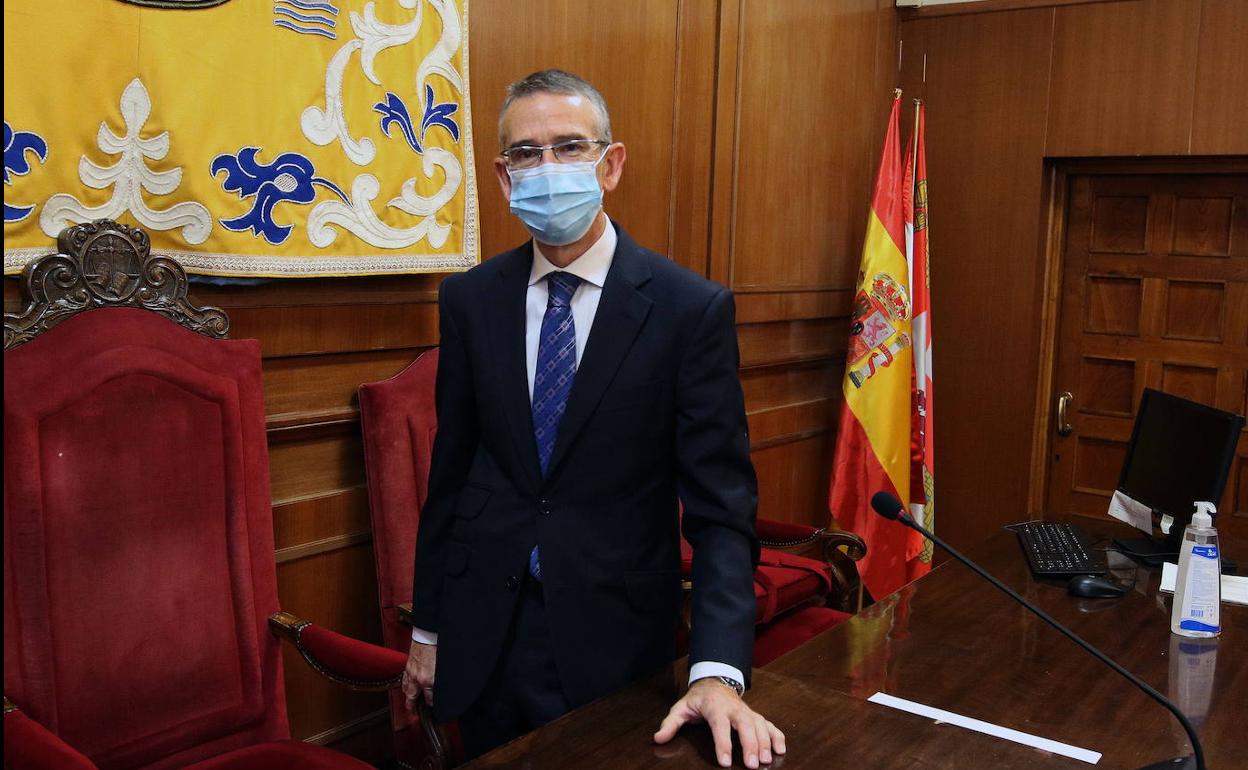 El presidente de la Audiencia de Segovia, Ignacio Pando. 