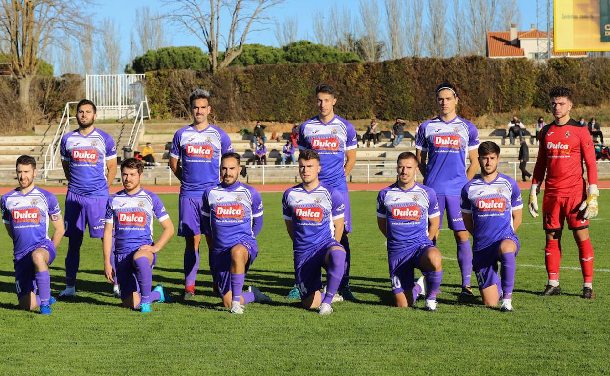 Once inicial del Peñaranda ante el Salamanca B. 
