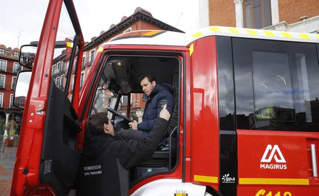 Óscar Puente, sobre los Bomberos: «Si hay un incendio en Torrelago, la Diputación no tiene escala»