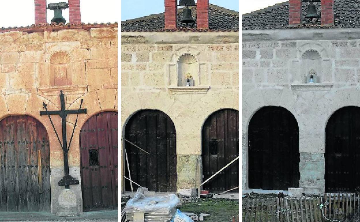 La evolución de la supuesta rehabilitación de la ermita de Padilla. 