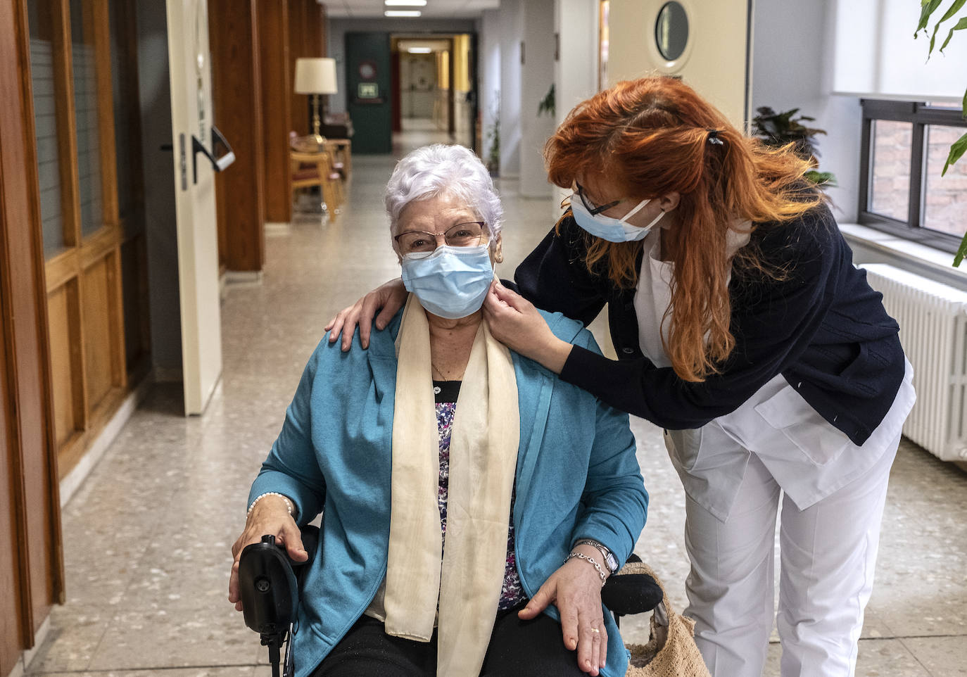 Fotos: Así se vive en la Residencia Cardenal Marcelo tras nueve meses de pandemia de coronavirus