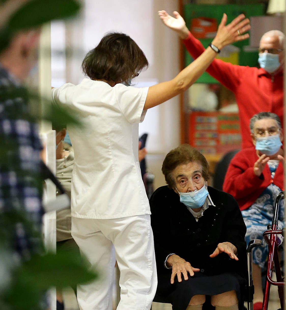 Fotos: Así se vive en la Residencia Cardenal Marcelo tras nueve meses de pandemia de coronavirus