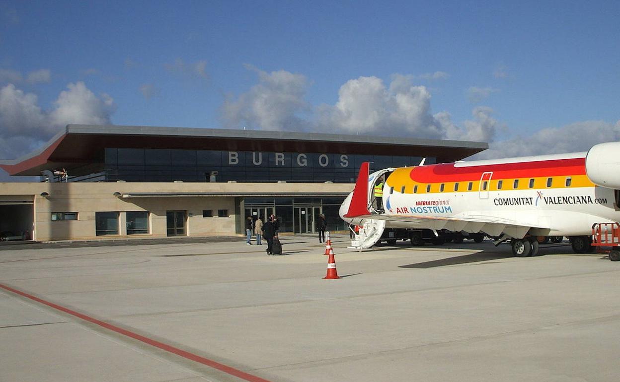 Imagen de archivo del aeropuerto de Burgos. 