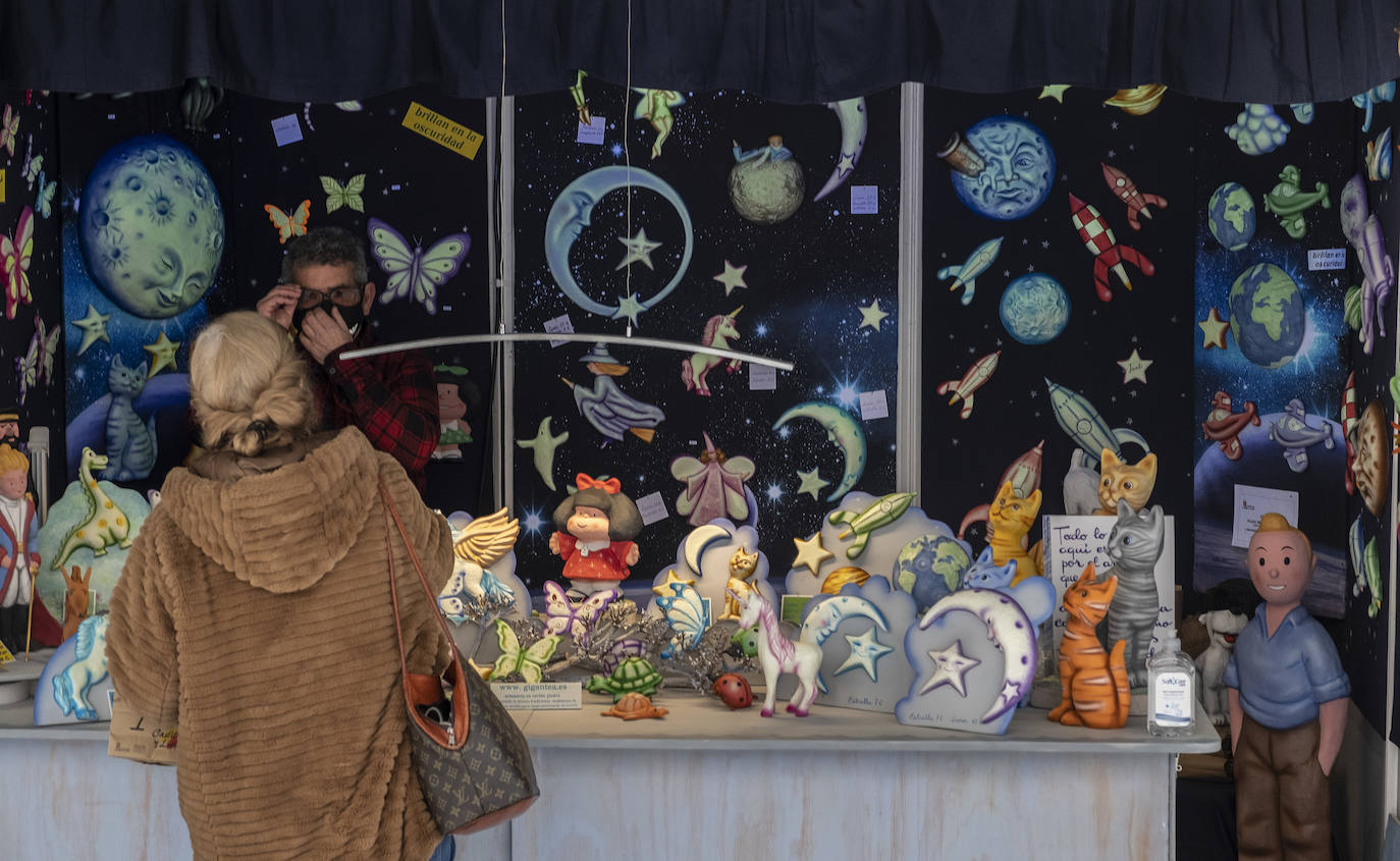 Fotos: La Plaza de Portugalete abre su tradicional Mercado de Navidad