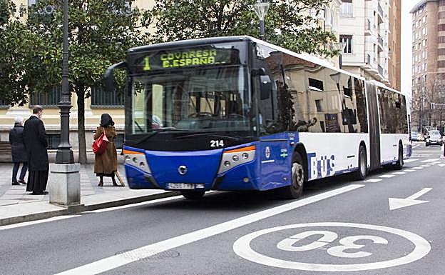 Autobús de Auvasa en Valladolid.