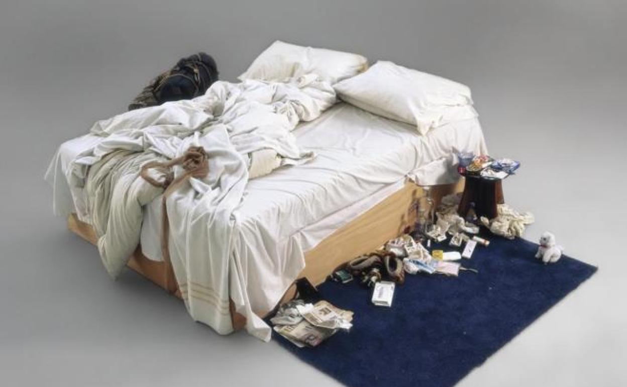 'My bed', composición de Tracey Emin.