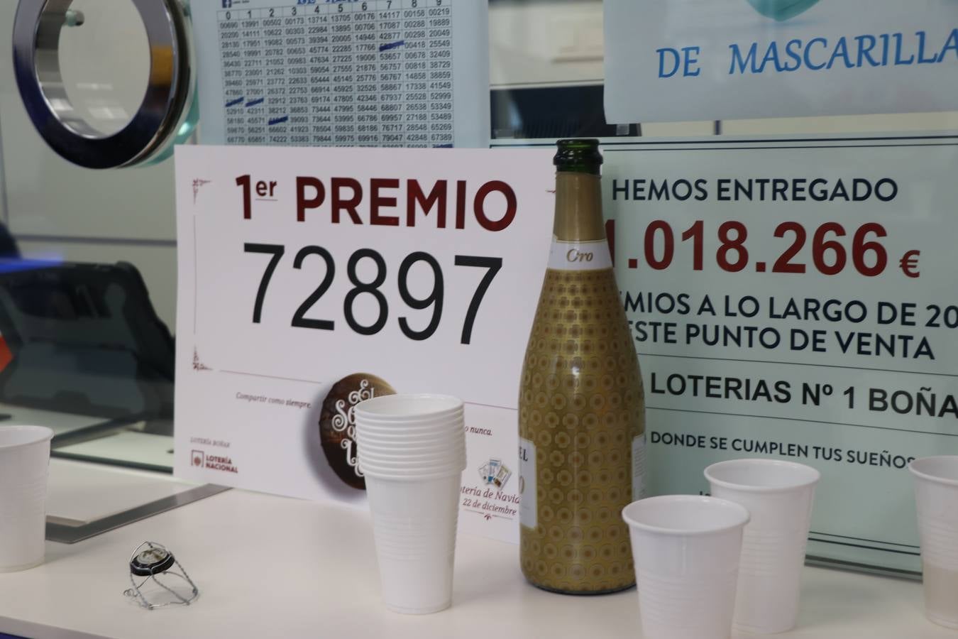 Fotos: El Gordo deja 5,6 millones de euros en la localidad leonesa de Boñar