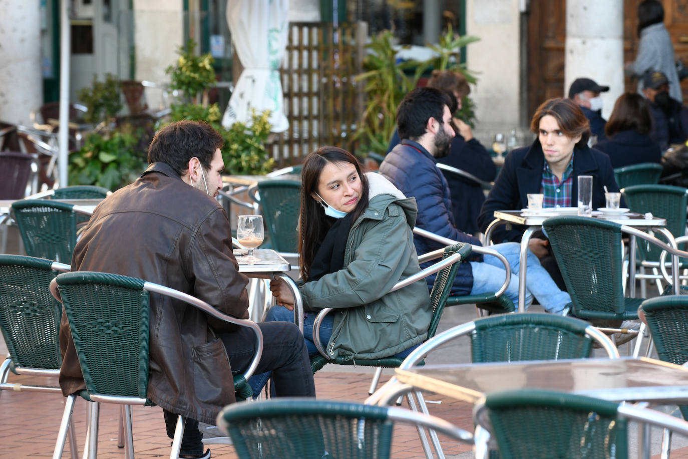 Fotos: Ambiente en Valladolid capital durante las horas previas a la Nochebuena