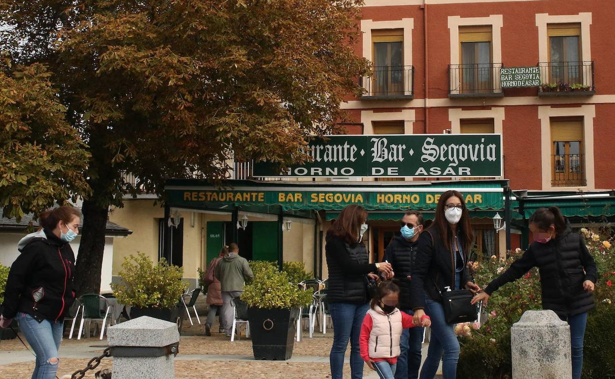 La Granja es una de las localidades con riesgo alto de contagio. 