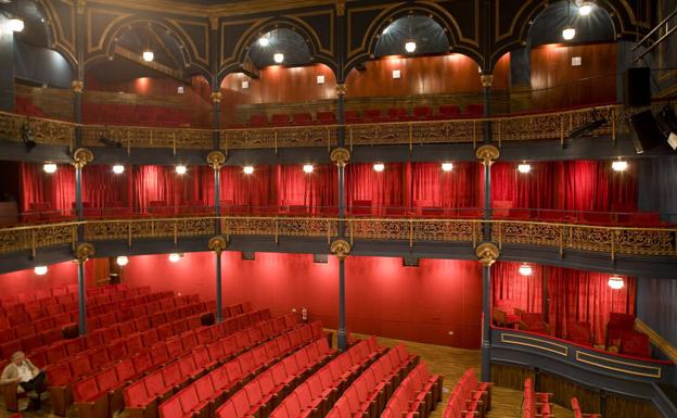 Imagen actual del interior del teatro.