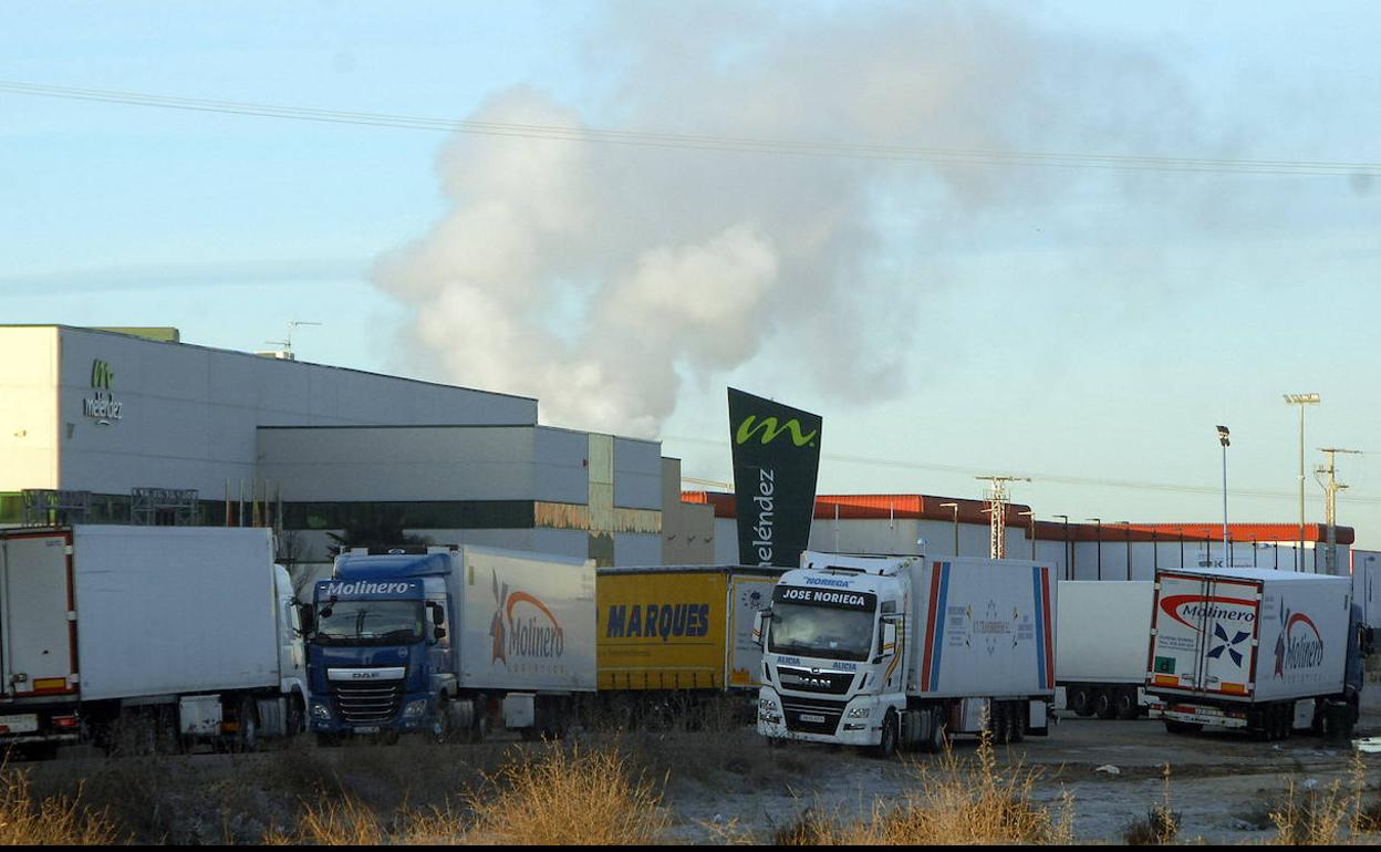 Polígono industrial de Medina del Campo, en la carretera de Olmedo. 