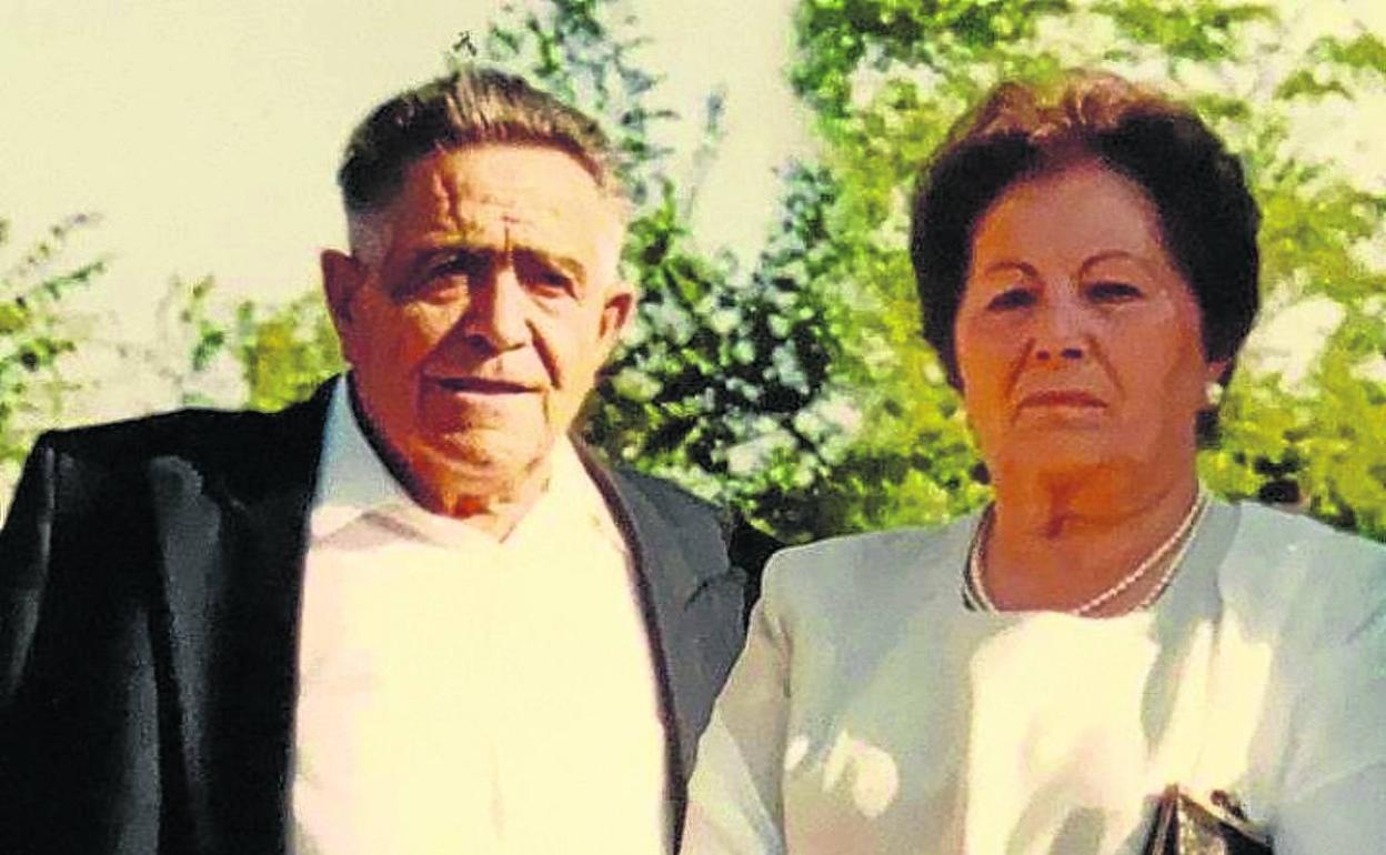 Féliz Cebrián y María Luisa Sánchez,un matrimonio que compartió casi seis décadas juntos.