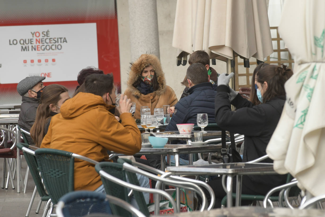 Fotos: Ambiente de Año Nuevo en Valladolid
