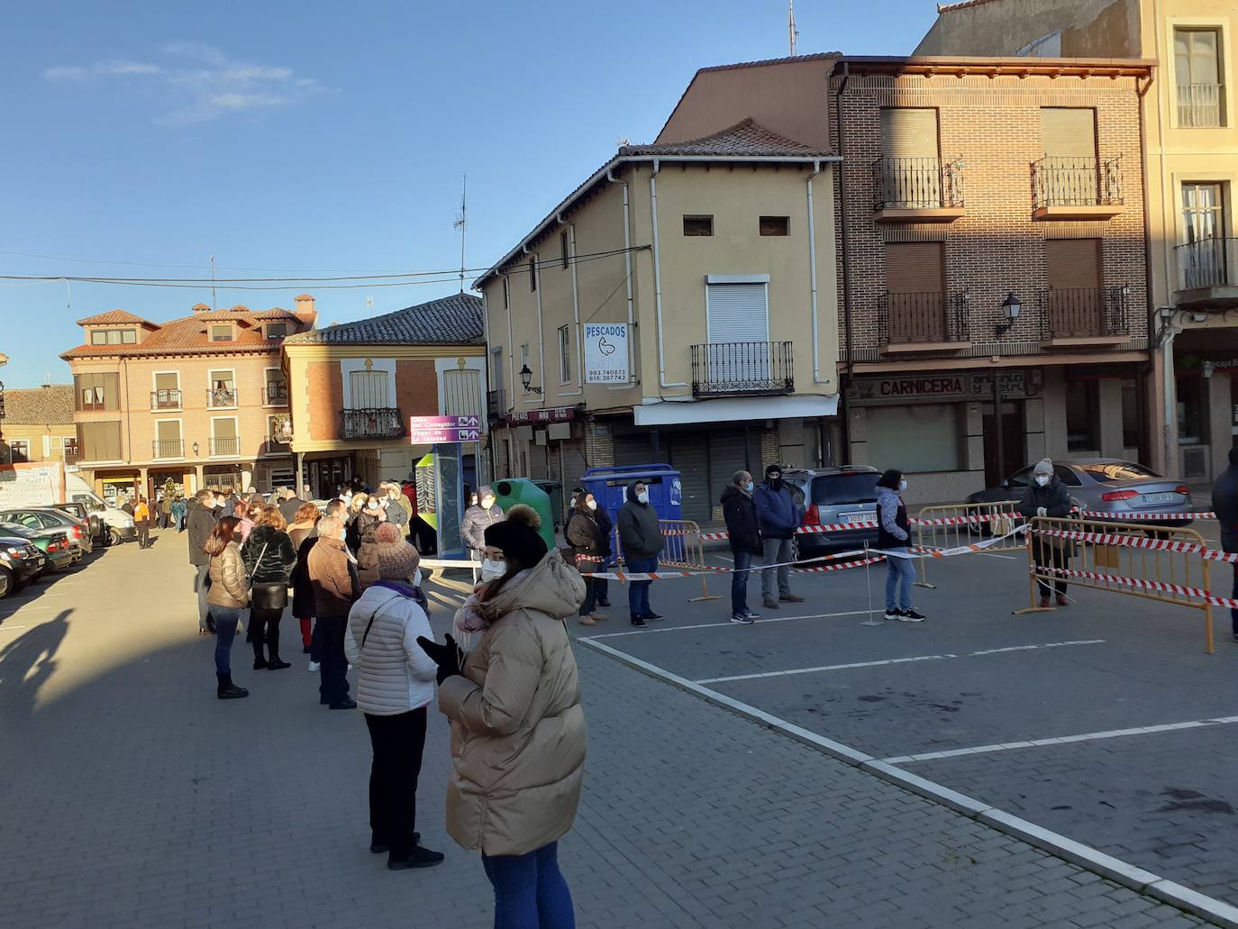 Fotos: Cribado en Villalón de Campos