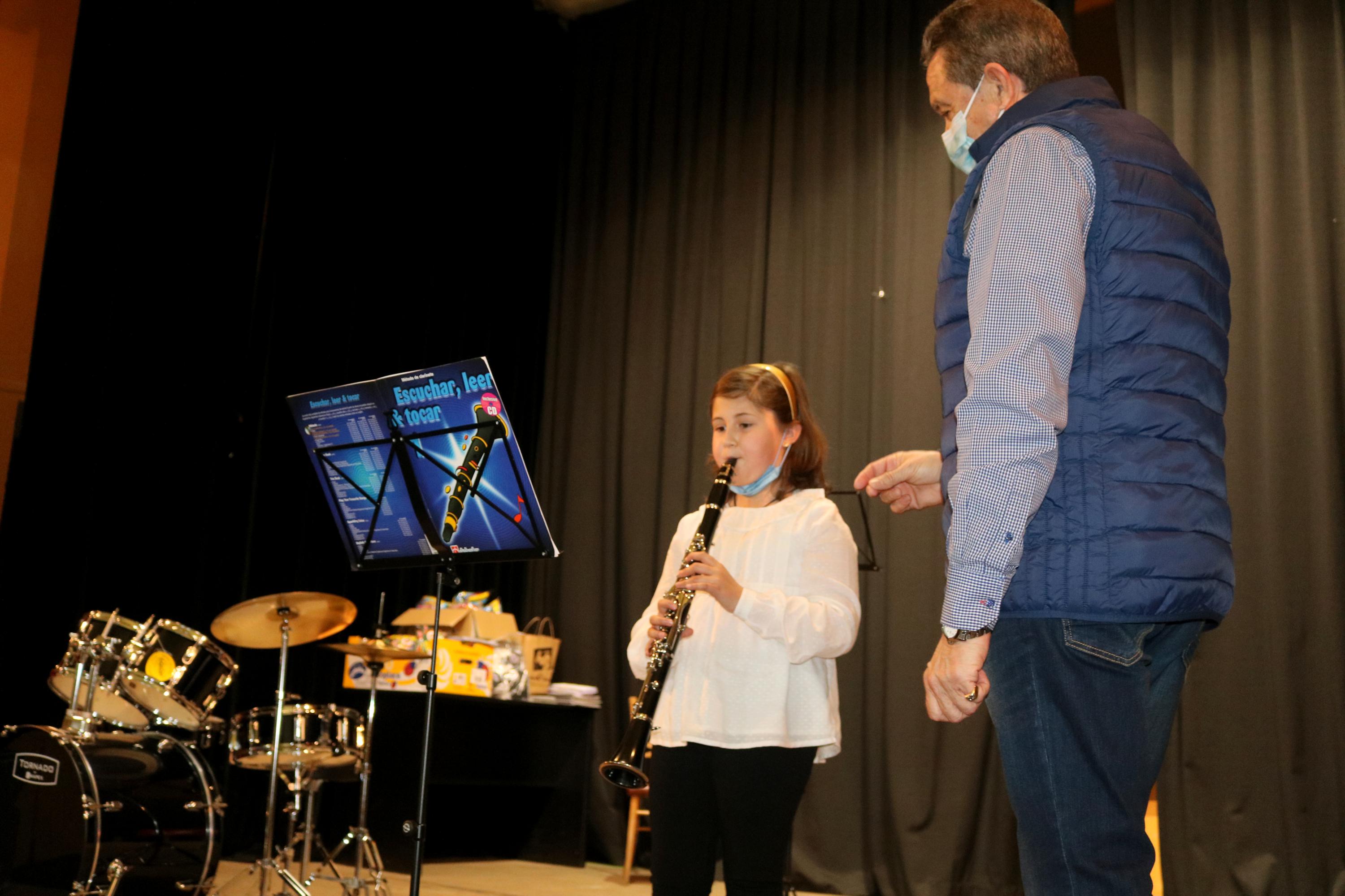 Los alumnos de la Escuela y Banda de Música Comarcal ofrecieron diversas actuaciones navideñas