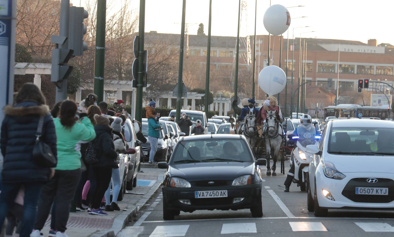 Fotos: La extraña Cabalgata de Reyes en Valladolid