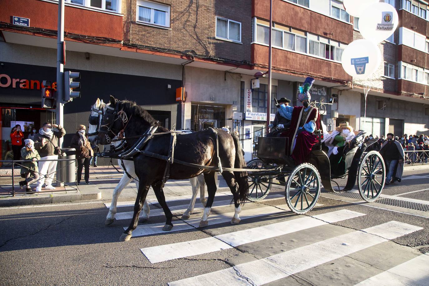 Fotos: La extraña Cabalgata de Reyes en Valladolid