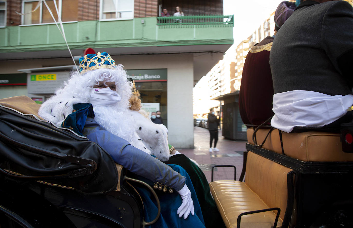 Fotos: La extraña Cabalgata de Reyes en Valladolid