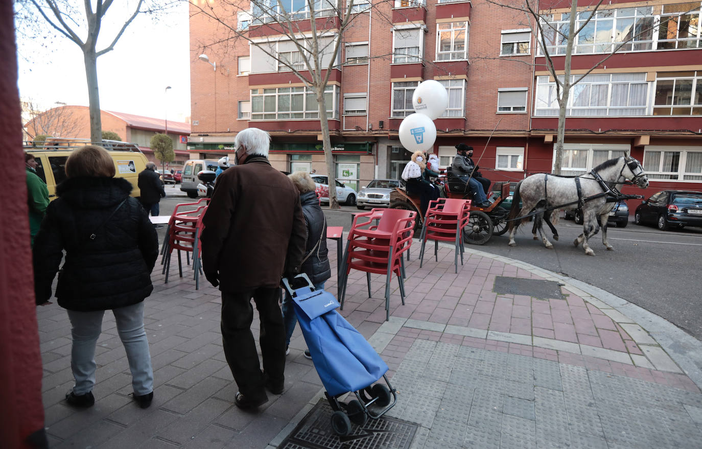 Fotos: La extraña Cabalgata de Reyes en Valladolid