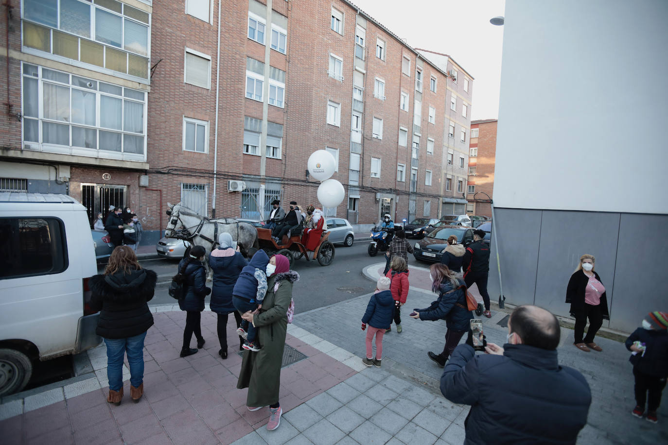 Fotos: La extraña Cabalgata de Reyes en Valladolid