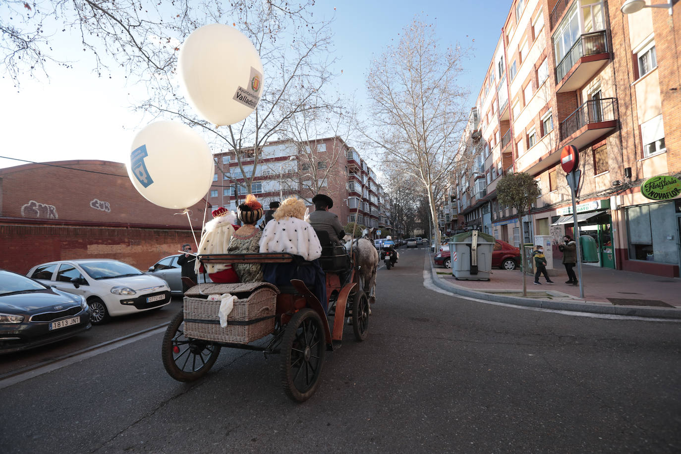 Fotos: La extraña Cabalgata de Reyes en Valladolid