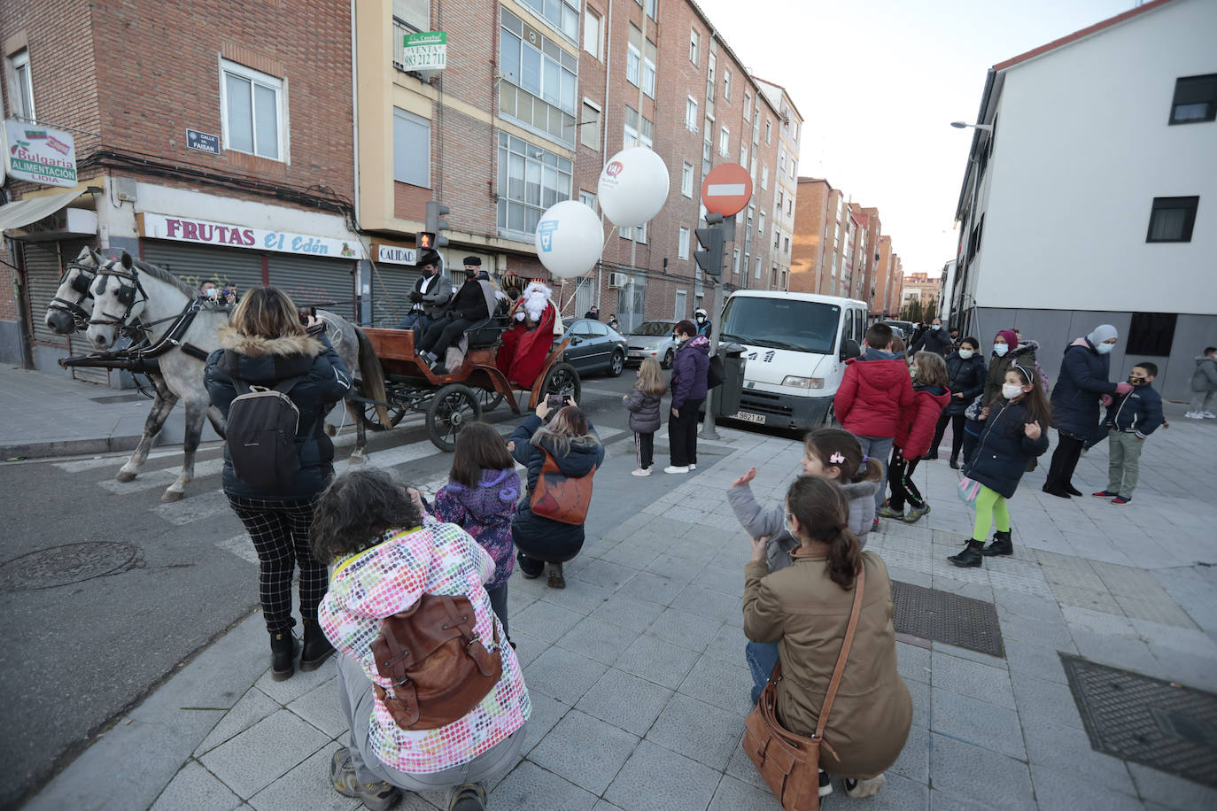 Fotos: La extraña Cabalgata de Reyes en Valladolid